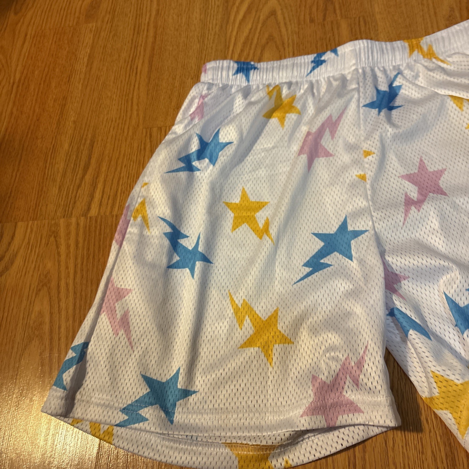 Eric Emmanuel X Bape Basic Shorts WHITE, YELLOW, … - image 4