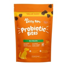 Zesty Paws Probiotic Bites for Dogs, Pumpkin, 170-count
