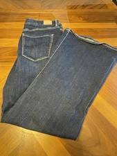 American Eagle Jeans Womens 18 Blue Curvy Highest Rise Flare Stretch Dark Wash