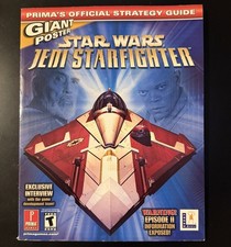 Star Wars Jedi Starfighter Prima Official Strategy Game Guide PS2 Xbox