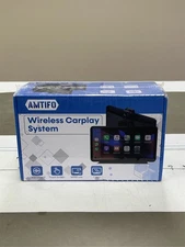 AMTIFO 7'' Wireless Apple CarPlay Screen - Plug & Play Portable CarPlay & Andr 3
