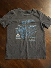 Jumping Beans 2018 Hot wheels Boys Size 6 Short Sleeve