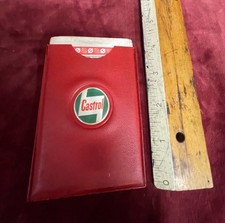 BMC Mini Cooper etc CASTROL oil map case 1960's accessory MG
