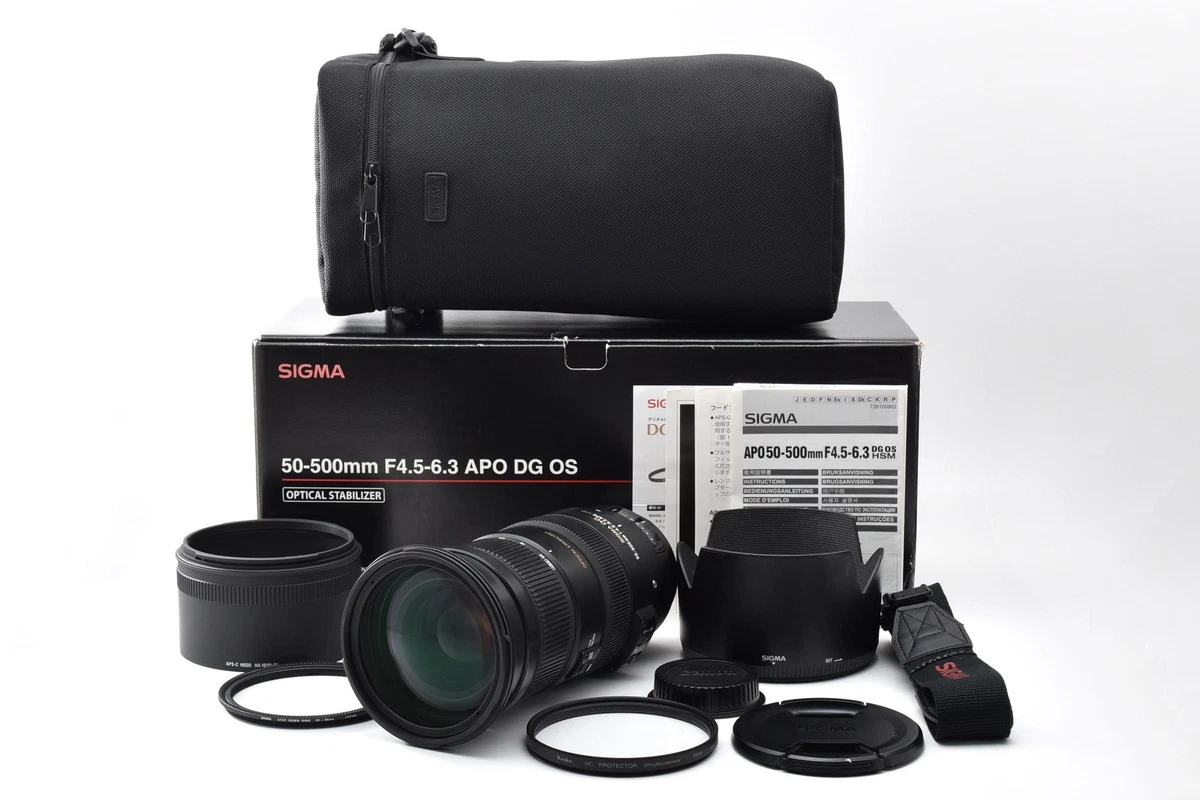 Sigma 50-500mm Focal Camera Lenses for sale | eBay