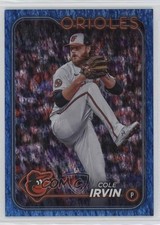 2024 Topps Update Blue Holo Foilboard 158/999 Cole Irvin #US138 09wa
