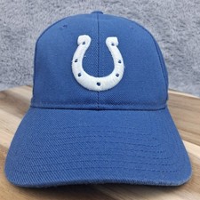 Indianapolis Colts Hat Cap Strap Back Blue NFL Team Apparel Reebok
