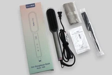 705G Hair Straightener Brush, Grey/Pink