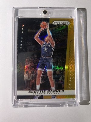2024-25 Panini Prizm Deca All-Star Scottie Barnes #253 Black Gold Prizm /5
