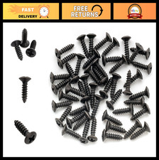 Stainless Steel Pickguard Control Plate Screws for Electric Guitar/Bass - 50 Pac