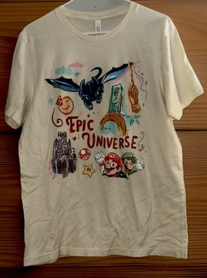 Universal Studios Shirt, Universal Epic Universe Shirt, Adult Large