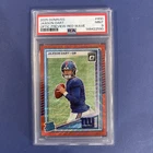 2025 Donruss Rated Rookie Jaxson Dart Optic Preview Red Wave Prizm RC PSA 9