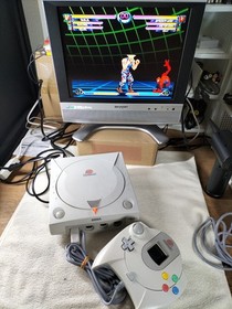 SEGA Dreamcast console NTSC-J HKT-3000 VMU Visual Memory Unit controller Tested