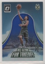 2017-18 Donruss Optic All Clear for Takeoff Blue Prizm 41/49 Malcolm Brogdon s3g