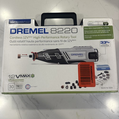 #ad Dremel 8220 12V Rotary Tool Kit 8220 N 30H Variable Speed New In Original Box $117.95