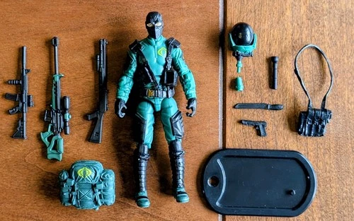GI JOE Cobra NM/M Night Viper 2013 V4 Complete Retaliation Nightviper Sniper
