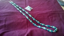 13" Ceramic Decorative Beads Necklace N-174