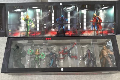 THE RAFT 2016 SDCC Exclusive Hasbro Marvel Legends Spider-Man 6 Figure Set NIB