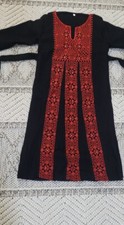 Palestinian- embroidery size3A little girl's dress Traditional flklore