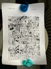 Duke Mighten Original Art Shimura Pg 3 Judge Dredd Megazine 75 Perfect Condition