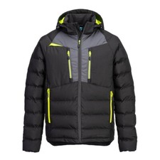 Insulated Work Bomber Jacket Heavy Padded Baffle Jacket