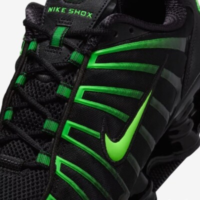 Nike Shox TL 'Black/Green Strike' (AV3595-012) Expeditedship | eBay