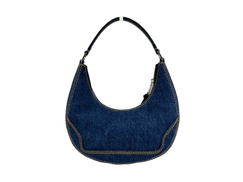 Marc Jacobs Denim Cruiser Crescent Satchel Shoulder Bag - 第 3/5 張圖片