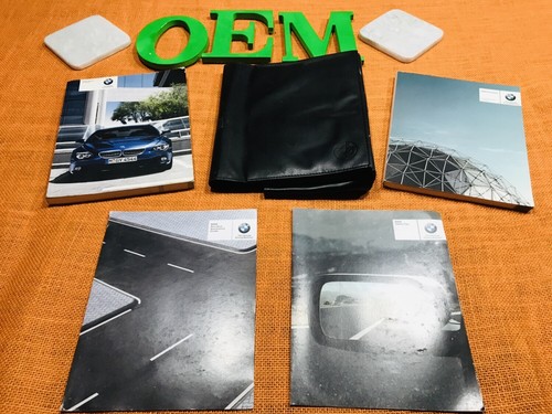 2008 BMW 6 SERIES 650i COUPE CONVERTIBLE OWNERS MANUAL SET +NAVI INFO