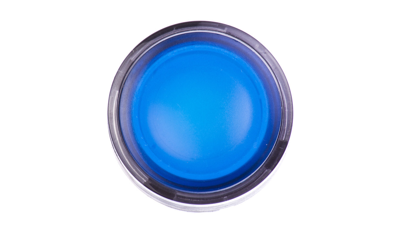 Push-button, blue, illuminated, with spring return ZB5AW363 /T2UK