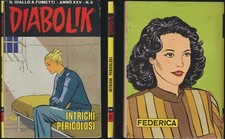 DIABOLIK ANNO XXV N° 6 INTRIGHI PERICOLOSI - 1 GIUGNO 1986