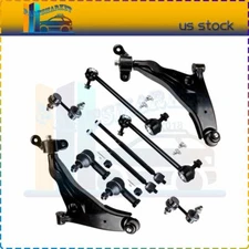 10x Suspension Control Arm Sway Bar Tie Rod Ends Kit For 2002-2005 Dodge Stratus