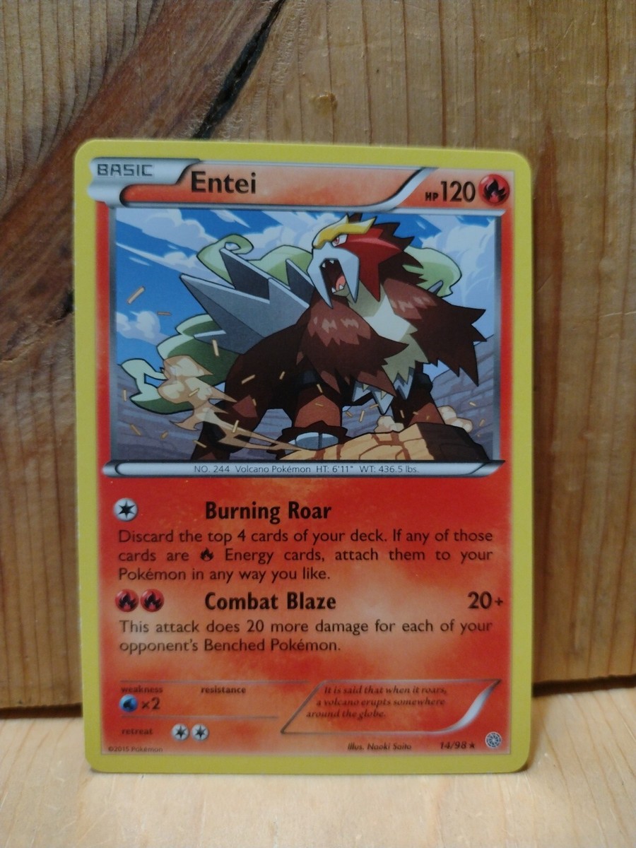 Pokemon Card 2015: Entei 14/98 | eBay