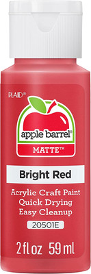 Acrylic Paint in Assorted Colors (2 Oz), 20501, Bright Red