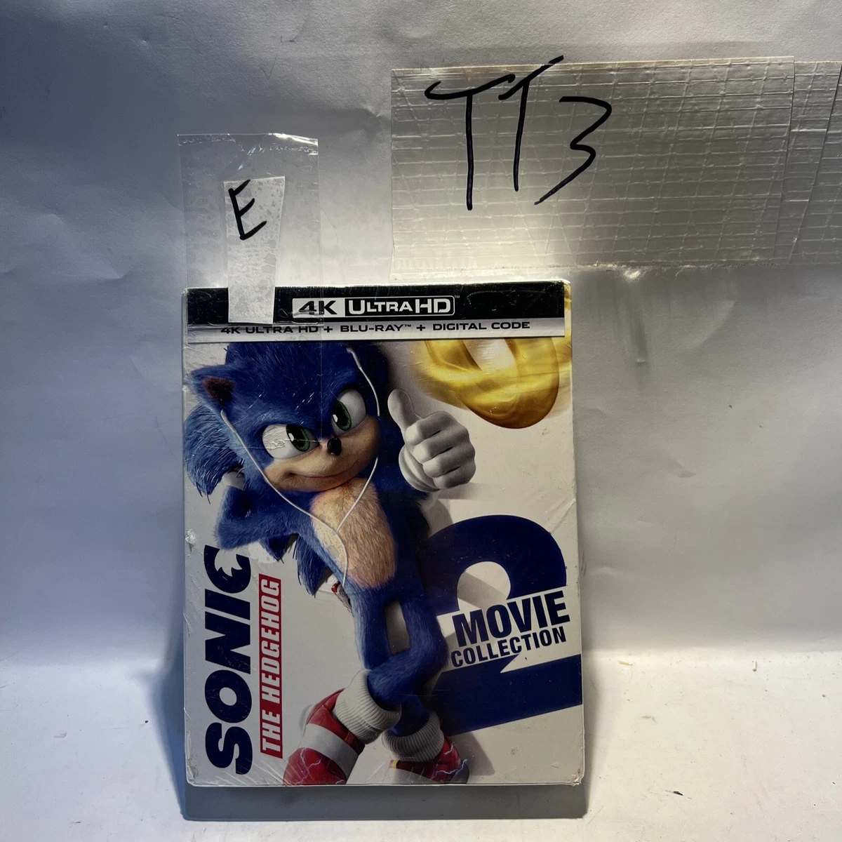 Sonic the Hedgehog 2 Movie Collection Blu Ray