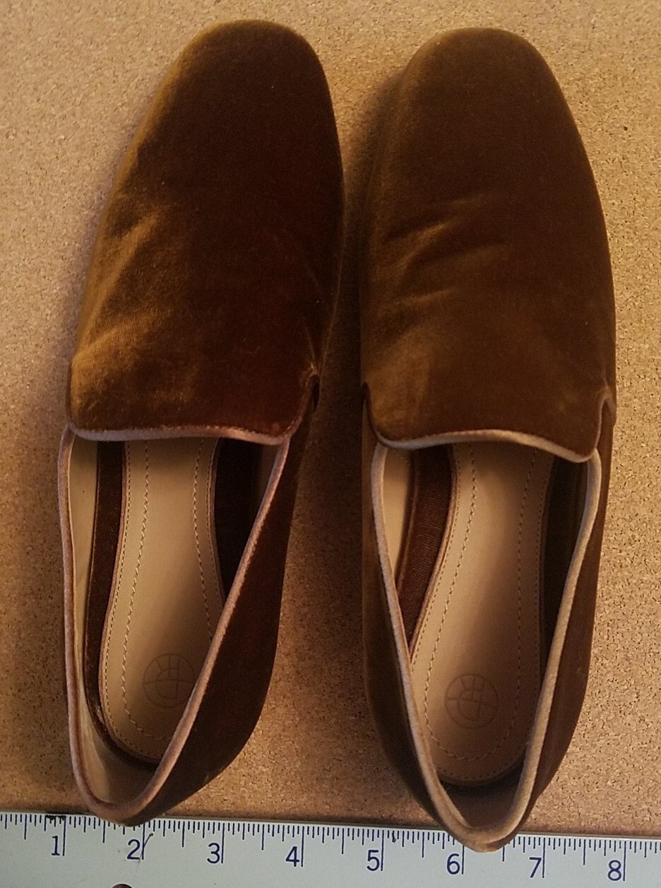 FILA The Row Alys pantofola in pelle cammello velluto 36 6B nuova con scatola