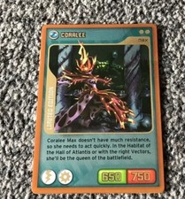 INVIZIMALS CORALEE LIMITED EDITION CARD