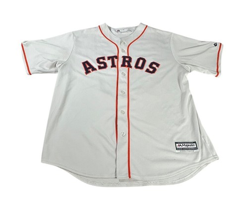 Houston Astros Jersey Men XL Justin Verlander MLB Basebal Cool Base Home White - 第 1/10 張圖片
