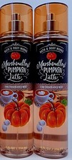 2 BATH BODY WORKS MARSHMALLOW PUMPKIN LATTE FINE FRAGRANCE BODY MIST SPRAY 8oz