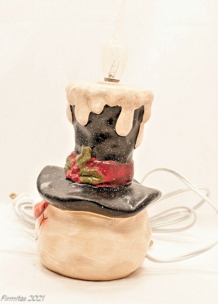 Colorful Happy Santa Table Christmas Holiday Light Decor eBay