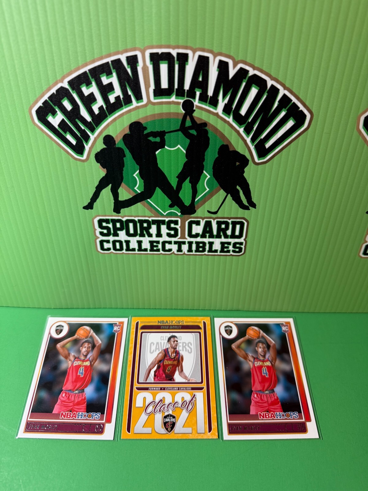 (3) CLEVELAND CAVALIERS EVAN MOBLEY ROOKIE CARD LOT* NBA HOOPS CLASS OF 2021