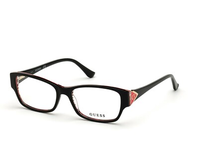 GUESS GU2748 Shiny Black 005 Plastic Optical Eyeglasses Frame 53-16-140 GU 2748 
