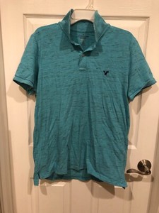 american eagle core flex polo