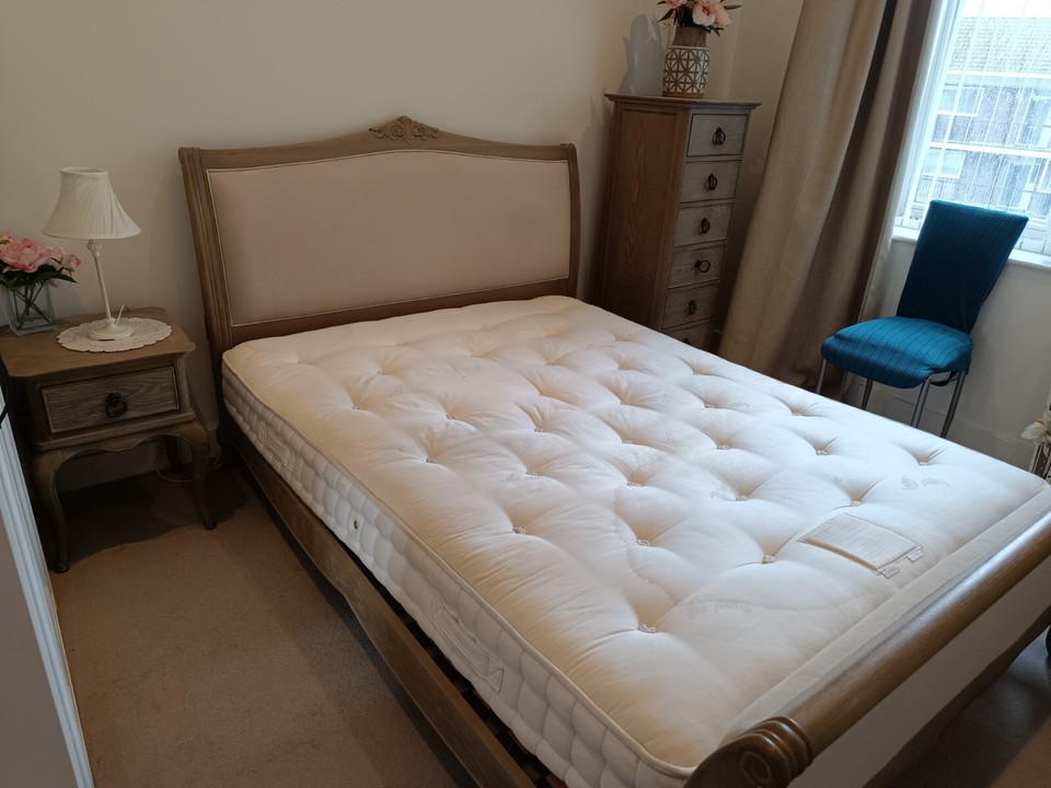 solid oak bedroom furniture set used eBay