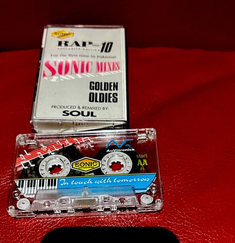 SONIC MIXES-GOLDEN OLDIES /PAKISTANI LOLLYWOOD REMIX CASSETTE.SONIC SE307. - Picture 6 of 6