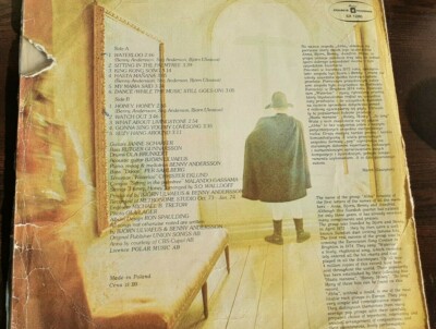 ABBA (BJÖRN BENNY AGNETHA & FRIDA) POLAND MUZA LP: WATERLOO (SX