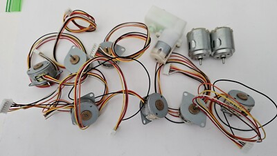 Lot of 10 Hobbyist Electronic Components Motors Jameco ReliaPro 237825 Unused