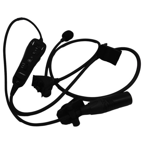 Bose A20 Headset Boom Microphone Control Module Cable 5 pin XLR plug 317831-0040 - Picture 2 of 3