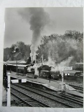 H135 - Steam Locomotive 75027 Bluebell Railway Horsted Keynes - 10 x 8" Photo