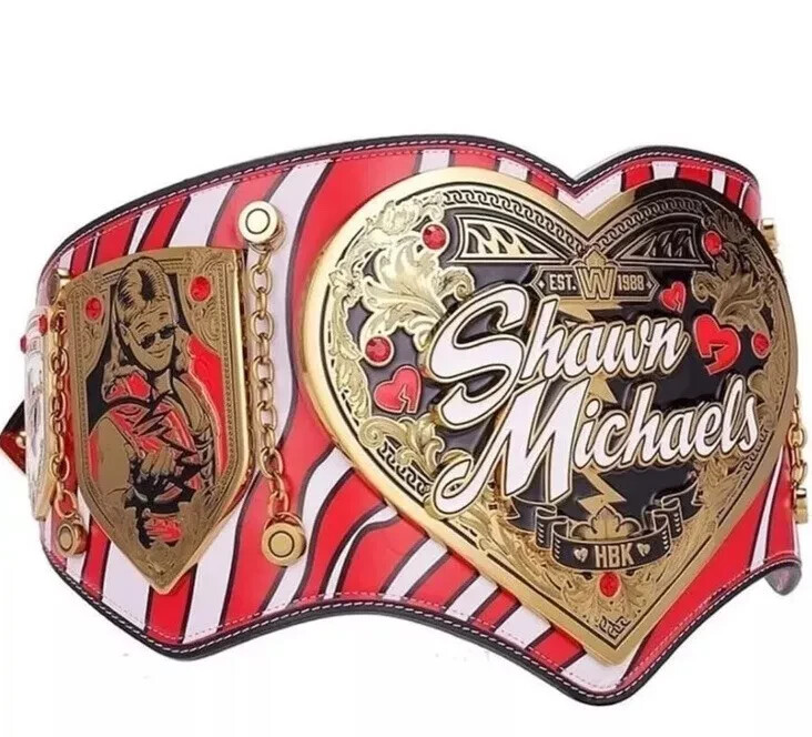 Shawn HBK Heart-Shaped Championship Replica Belt Limited Edition