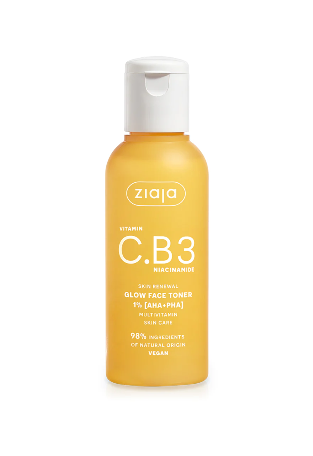 Ziaja Vitamin C.B3 Niacinamide Glow Face Toner 1% [AHA+PHA] 120ml