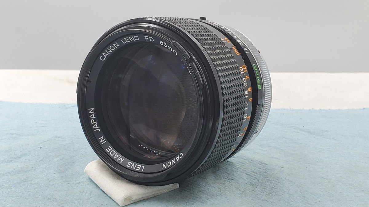 【希少】Canon キヤノン FD 85mm f1.8 S.S.C. Rare 